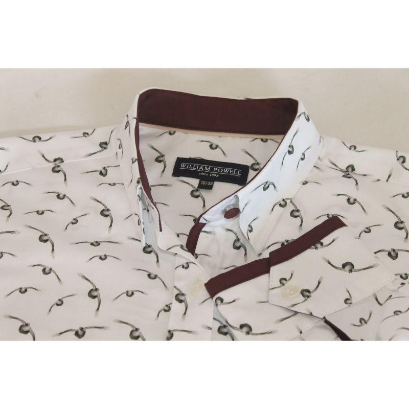 William Powell Ladies Flying Grouse Shirt - White - William Powell