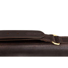 William Powell Single Full Zip Water Buffalo Leather Gunslip 30" - Dark Havana - William Powell