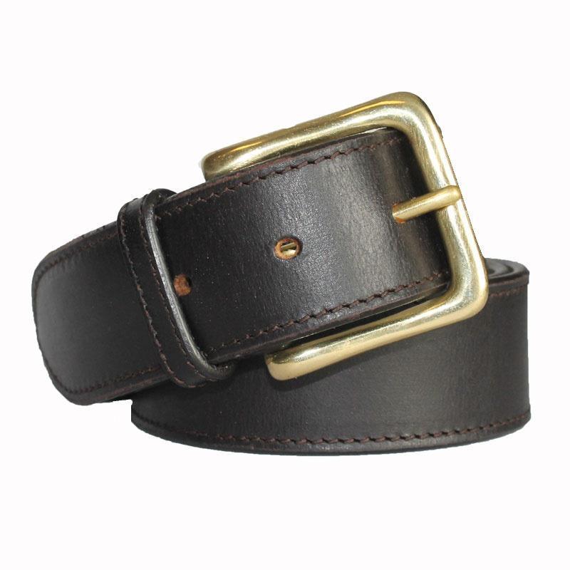 William Powell Steermans Leather Belt Brown - William Powell