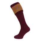 William Powell Tayside Stockings - Mulberry - William Powell