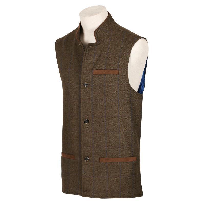 William Powell Tweed Gilet - Braemore - William Powell