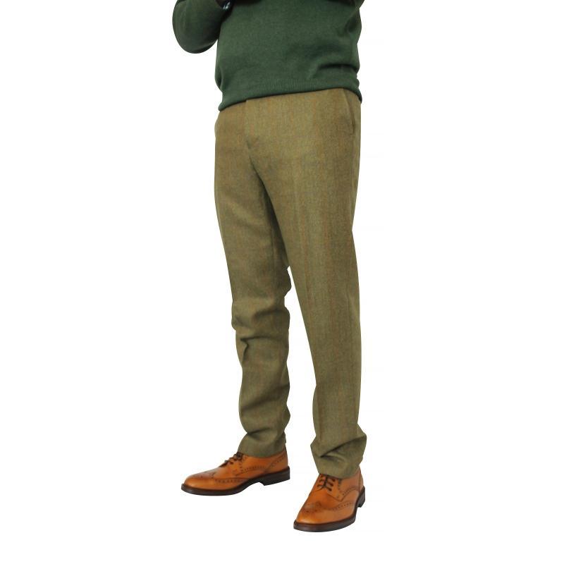 William Powell Mens Tweed Trousers - Melrose - 32