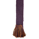 William Powell Wool Garter Flashes - Thistle/ Ochre (Pair) - William Powell